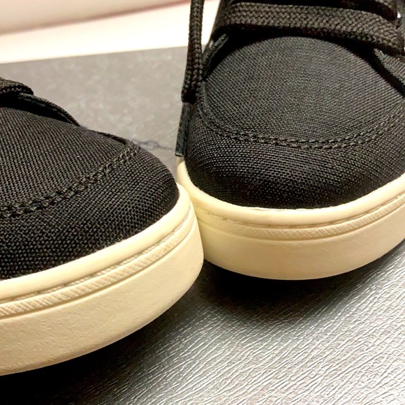 PRADA New! Fabric Nylon Leather Vintage Gabardine Sneakers Size 36 1/2 - Picture 10 of 13